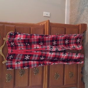 LIKE NEW.  Sleep Chic Flannel Pajama Pants